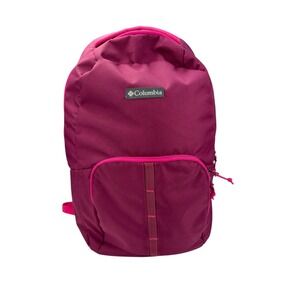 EUC Columbia Bridgeline 25L Backpack Magenta Backpack School Camping Hiking